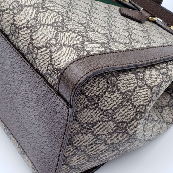 100% Authentic Gucci GG Ophidia Medium Supreme Handbag and Shoulder Bag - Picture 10 of 16